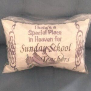 New-Sunday School teacher pillow